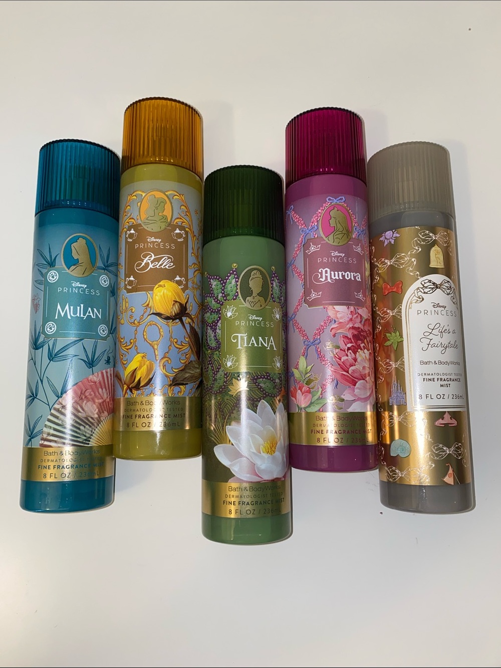 Bath & Body Works Disney Princess Mist Set